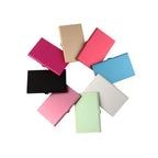 Men Business Card Case Aluminum Alloy Credit Card Holder Metal ID Cards Box Cover Women Credit Business Card Holder Case