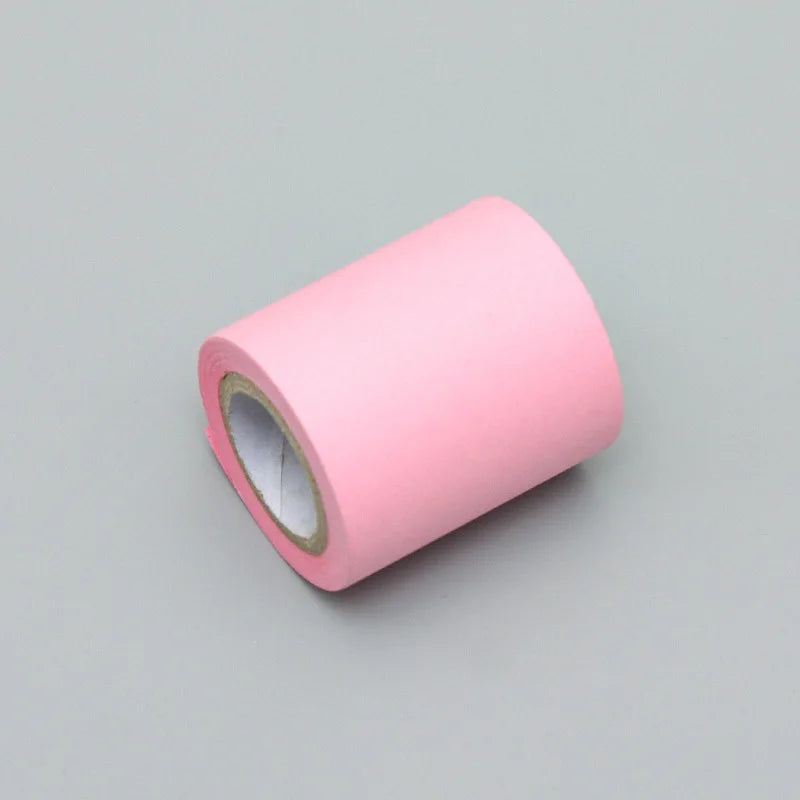 Creative Tape-Style Sticky Notes Tearable Replaceable Paper Core 8m Durable Strong Viscosity for Office And School Supplies