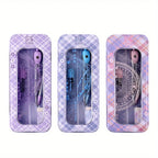 1 Set of Rulers, Flexible and Not Easy to Break, with Clear Scales for Accurate Measurement, Suitable for Students, Exams, Study, Office, Drawing, and Measuring Stationery