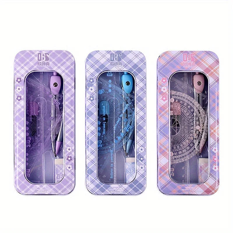 1 Set of Rulers, Flexible and Not Easy to Break, with Clear Scales for Accurate Measurement, Suitable for Students, Exams, Study, Office, Drawing, and Measuring Stationery