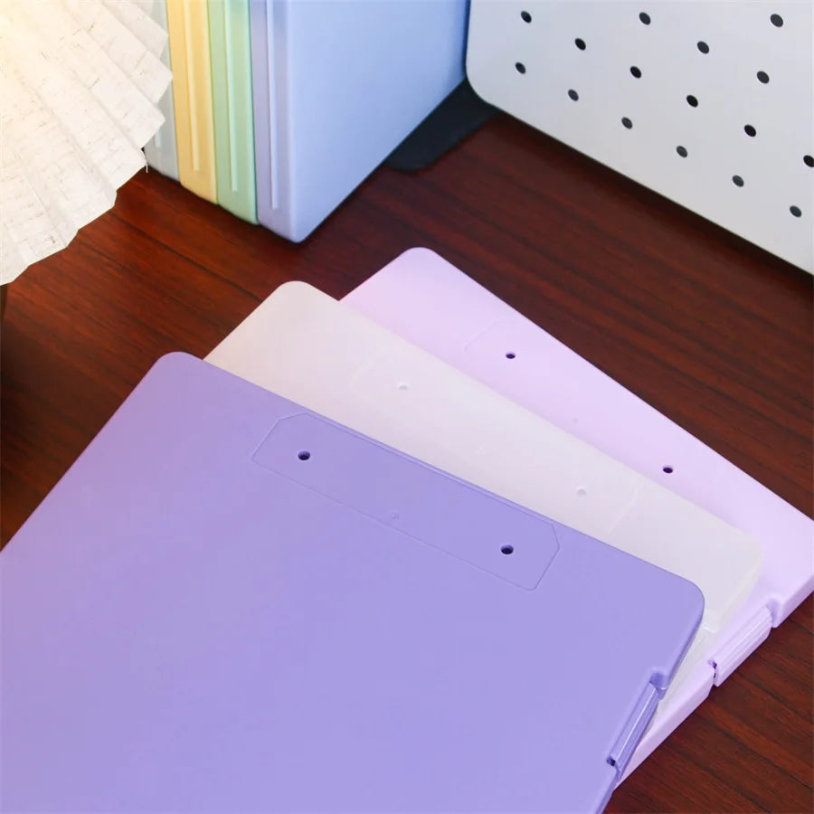 A4 transparent data storage box, folder, large capacity, multifunctional student test paper, book, graduation certificate, archi
