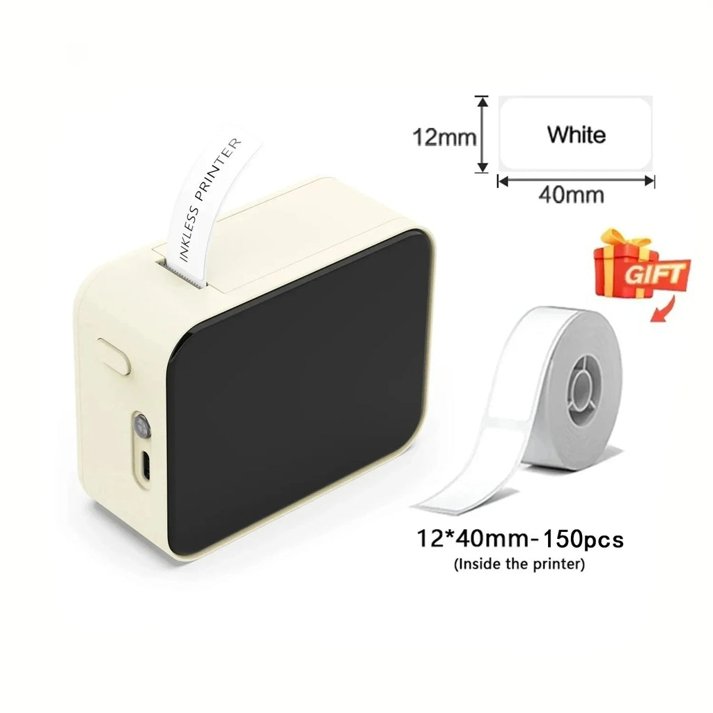 MarkLife M1 Mini Portable Thermal Printer Wireless Bluetooth-compatible Label Tag for Home Office Labeling Sticker Machine