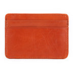 New Genuine Leather Card Holder Oil Wax Leather Multi-Card Small Retro Cowhide Coin Purse Men/Women Luxury Card Holder