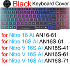Keyboard Cover for Acer Nitro 16 16S 15 17 5 Spin 7 AN515 AN517 AN715 V AN16 AN14 ANV15 AN18 ANV16 Silicone Protector Skin Case