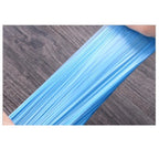 5 Rolls Flat Top Plastic Garbage Bags Pre-cut Disposable Color Trash Bags Household Waste Bin Liners For Kitchen Bathroom Office