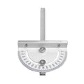 Table Saw Angle Ruler Meter Measure Protractor Ruler 180 Degree Guage Goniometer Stainless Steel Woodworking Measurement Tool