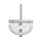 Table Saw Angle Ruler Meter Measure Protractor Ruler 180 Degree Guage Goniometer Stainless Steel Woodworking Measurement Tool