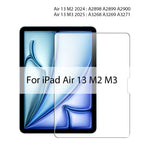 Tempered Glass Screen Protector For Ipad Pro 13 11th M5 M4 2025 12.9 A16 Air 11 5 4 M3 M2 10 9 9th 10th Generation Mini 7 6 Film