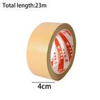 Self Adhesive Kraft Paper Tapes Waterproof Tearable Shipping Packaging Tape Home Office Industrial Painting Framing Fixed Tape