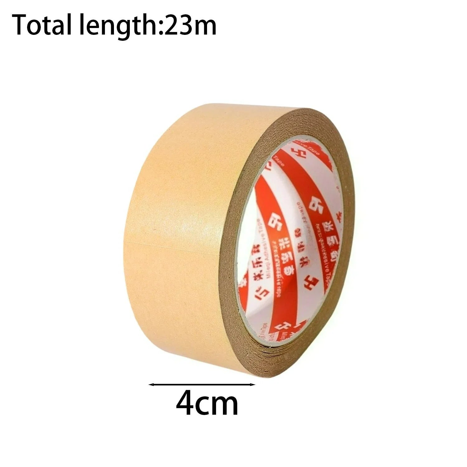 Self Adhesive Kraft Paper Tapes Waterproof Tearable Shipping Packaging Tape Home Office Industrial Painting Framing Fixed Tape