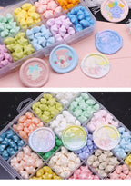 Retro Sealing Wax Beads Plant Wax Seal Wax Box Set 24 Color Sea Bead Wax Seal For Wedding Wax Seal Tools For Making Wax Seal Y15