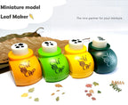 4 in 1 Model Scene Leaves Punch Leaf Model Puncher Sand Table Accessories Scenario Models Mini Hole Puncher Scrapbooking Tools
