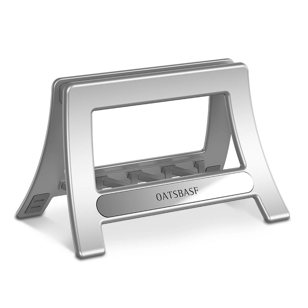 OATSBASF Vertical Laptop Stand Holder For MacBook Air Pro Xiaomi Tablet Gravity Notebook Stand ABS Laptop Support Desktop Holder