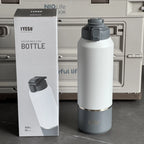 TYESO stainless steel portable sports kettle 2000ml large capacity insulated cup Outdoor portable direct drinking cup