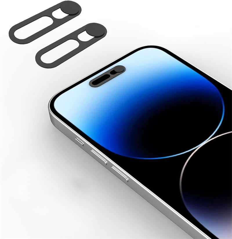 2PCS WebCam Cover Antispy Front Camera Lens Privacy Slider Protector for IPhone 17 Air 16 15 Pro Max Plus 17Pro Web Cam Sticker