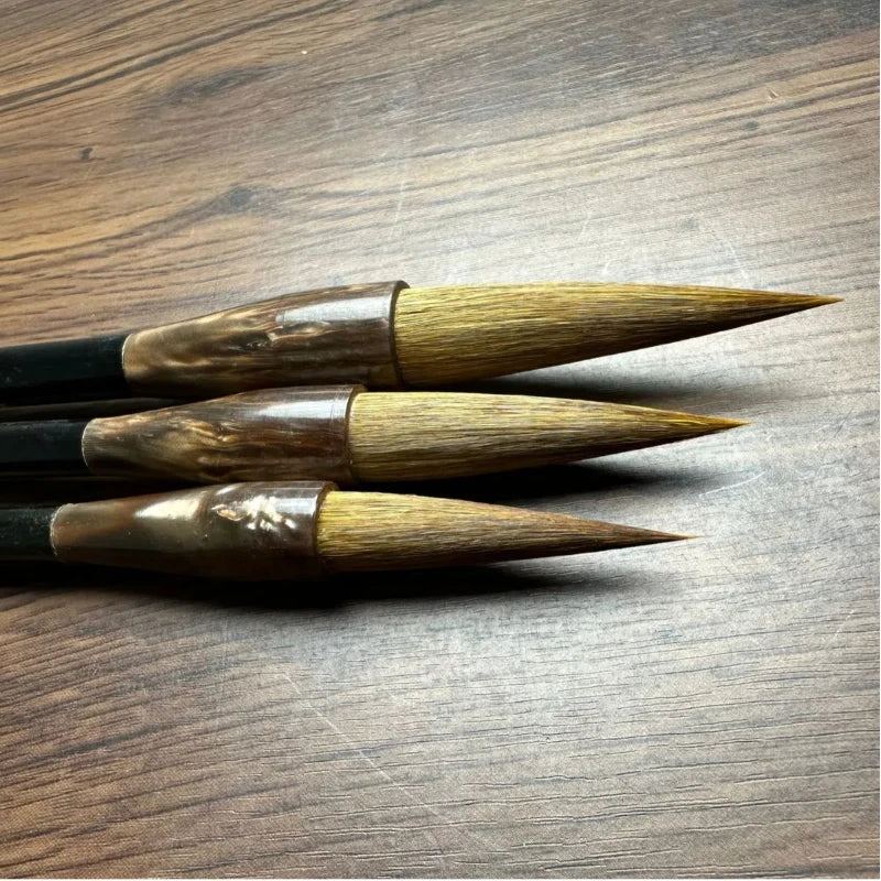 Mixed Hair Brushes Set Mixed Hair Chinese Calligraphy Brush Pen Regular Script Writing Brush Chinese Painting Brush Tinta China