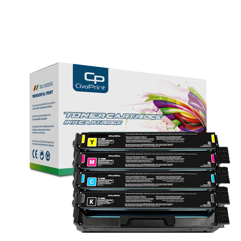 Original Quality 1 pcs CTL-2000K CMY Toner Cartridge FOR Pantum CP2200DW CM2200FDW CP2200DN CM2200FDN Color MFP Laser Printer