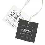 Custom Tags With Logo Private Tags Garment Hang Tag Paper Label Garment Tag Print Labels Kraft Tag Personalized