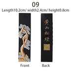 Chinese Calligraphy Ink Stone Handmade Ink Stick for Calligraphy and Painting Ink Bar Brush Painting Paint Calligraphy Ink Block