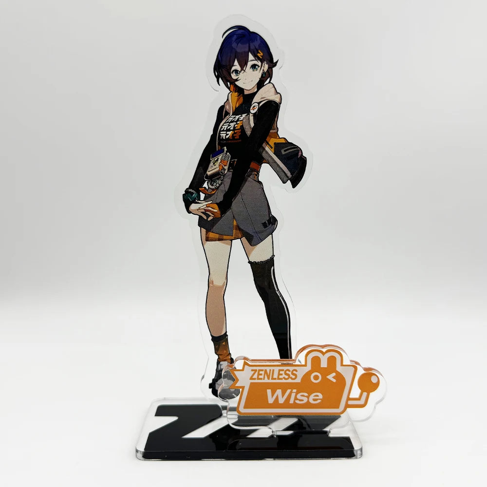 Game Zenless Zone Zero Ye Shun­guang Dialyn Hoshimi Miyabi Anime Acrylic Stand Model Plate Keychain Desk Decor Collection gift