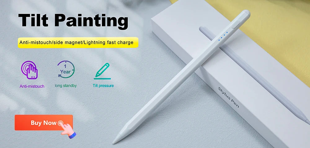 For Apple Ipad 6 7 8 9 10 Mini 5 6 Air 3 4 5 Pro 3 4 5 6 Stylus for Apple Pencil With Palm Rejection for iPad Pencil with Nibs