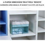 1PC Electric Paper Shredder Electric File Shredder 24v Small Office Household Paper Shredder Granular