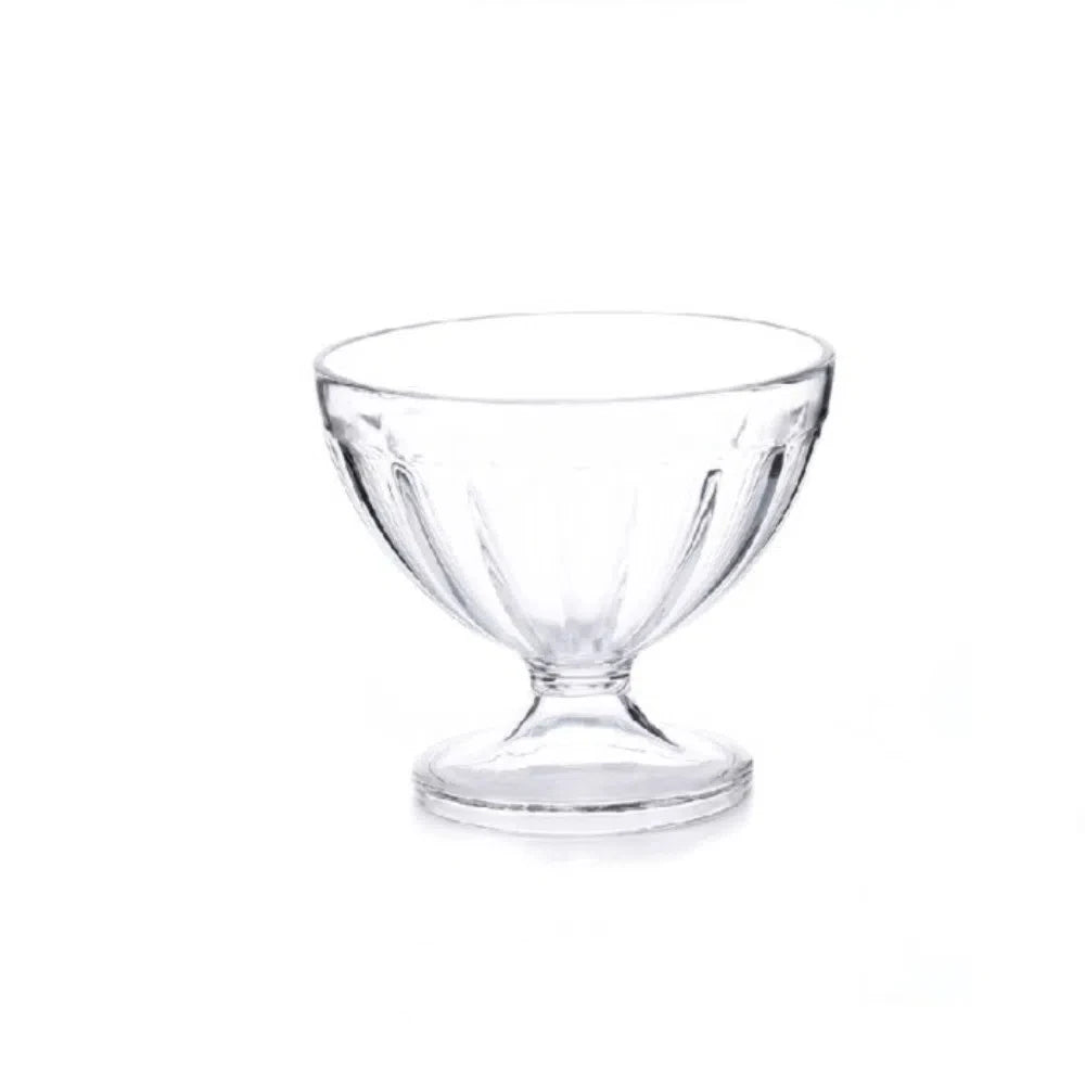 Durable Clear Ice Cream Dessert Cups 250ML Transparent Red Wine Goblet Small Plastic Yogurt Pudding Cup Party Supplies