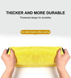 Car Microfiber Cleaning Towels Thicken Double Layer Soft Drying Cloth Towel Car Care Detailing Towel Wash Rags
