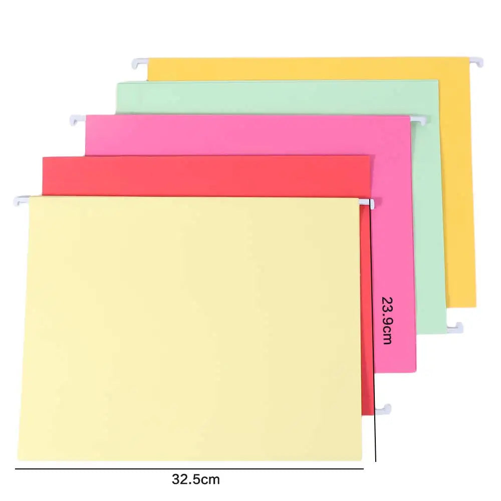 10PCS A4 Hanging File Folder Letter Size Portable Hanging Document Clip Large Capacity Paper Hanging File Organizer Home
