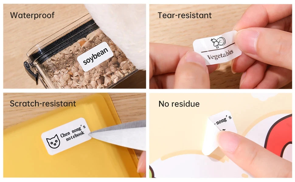 Niimbot D11/D101/D110 Portable Mini Printer For Mobile Thermal Adhesive Label Printer For Stickers Pocket Labeling Maker Machine