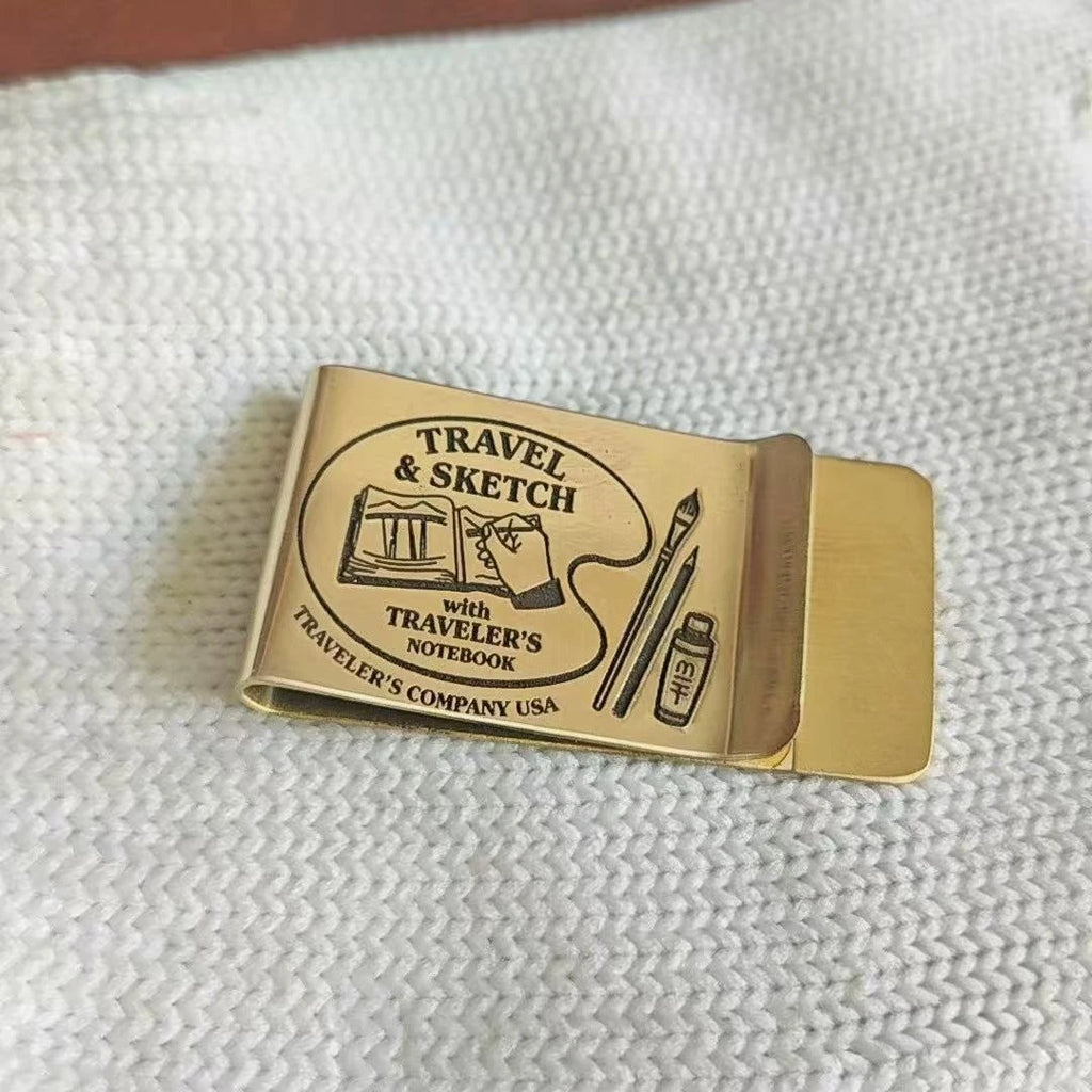Characters Print Brass Paper Clips Journal Notebook Decoration Cute Shot Props DIY Planner Stationary Reciepts Binder Clips