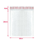 Bulk 50 Shockproof White Foam Envelope Bag Self-sealing Padded Mail Bubble Bag Envelope Shipping Office Packaging Parcel