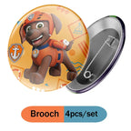 Zuma Paw Patrol Orange Birthday Decorations Cartoon Theme Kid Baby Shower Party Banner Balloon Plate Tablecloth Supplie Toy Gift