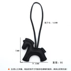 Women'S Bag Pony Keychain Pendant High Quality Horse Ornament Handmade Stitching Charm Fashion Accessory Gift