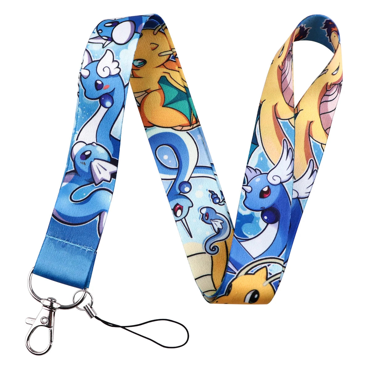 Cute Anime Lanyards For Key Neck Strap Lanyards ID Badge Holder Keychain Key Holder Hang Rope Keyrings Accessories Gifts