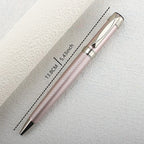 Luxury Metal Rollerball Pen 0.7mm Blue Ink Steel Gold Business Signature Pens for School Office Writing Supplies Stationery