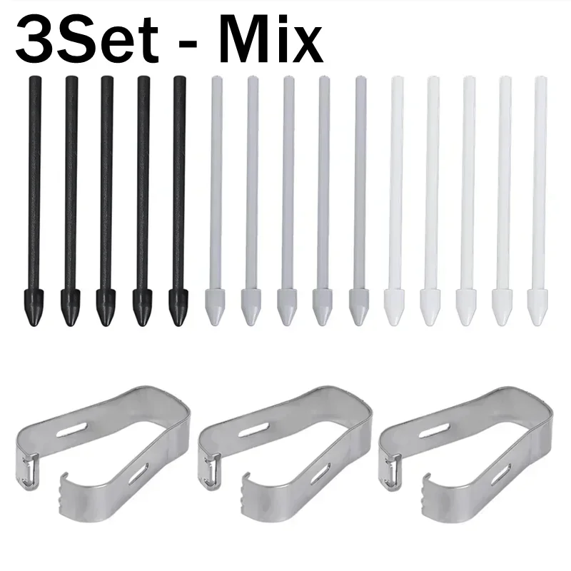 Stylus Pen Tips for Samsung S Pen Replacement S Pencil Spare Nib with Removal Tweezer for Samsung Galaxy Tab S10/S10 Ultra/S9/S8