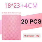 100/1 PCS Pink Poly Bubble Mailers Padded Envelopes Self Seal Padded Envelopes Gift Bags Packaging Envelope School Supplies