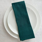 4PC 30X45CM Wedding Cloth Napkins Sage Green Cotton Fabric  Dinner Kitchen Tea Towels Table Design Mat Christmas Decoration