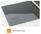 Office Supplies 4-ring Binder A4 Paper Organizer 2-hole Document Folder A4 3-Ring Binder Folder For Documents