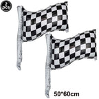 Race Car Party Plates Cup Napkins Race Track Party Supplies Racing Sports Themed Tableware for Kids Boys Birthday Home Decors