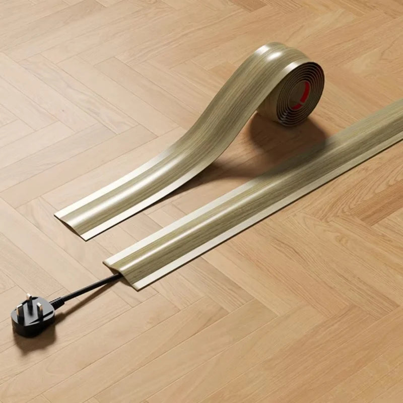 Cable Cover for Flooring Pvc Wires, Covers Wires on the Floor, Soft Floor Cable Cover, Hide Floor Cables, Cable Management Cable Protector