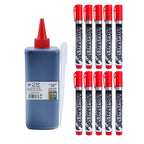 500ML Graffiti ink Permanent Marker Refill Ink - Oil-Based Waterproof for Black/Red/Blue Markers (Bulk Bottle, Non-Erasable)