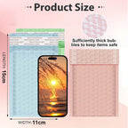 Self Adhesive Mailing Envelopes Bubble Padded Mailers 4 X 6 Inch Small Shipping Bags Waterproof Padded Envelopes for Packaging