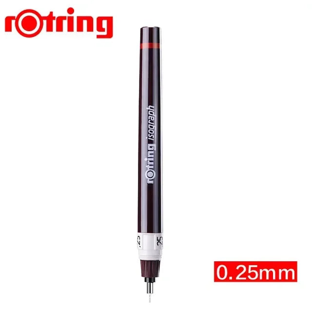 1pc rOtring Isograph Needle Pen 0.1-0.8mm Repeated replacement nib Addable Ink hook line pen Hand-painted/ Drawing Pen