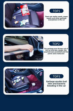 Self-Adhesive Disposable Trash Bag Thicken Waterproof Garbage Bag Leak-Proof Rubbish Storage Bag for Car/Home/Office