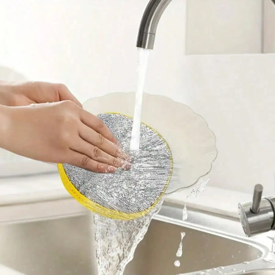 Heavy Duty Scrub Sponges, Double Sided Dish Washing Sponges, Absorbent Kitchen Cleaning Sponges For Pots, Pans, Stove Tops, Sinks, Ovens, Grill And Multi-Surface Household Stain Cleaning