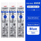 Japan UNI JETSTREAM EDGE Ultra Fine Ballpoint Pen,SXN-1003 Metal 0.28/0.38mm Fast-Drying for business,signing,Japanese Stationer