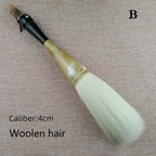 Chinese Calligraphy Brush Oxhorn Pen holder Brush Pen Extra Large Mixed Hair Painting Writing Brushes Art Stationary Supplies