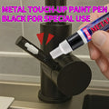 Metal Touch-Up Paint Pen | Black/White/Gray | Faucet Scratch Repair | Bathroom Kitchen & Car Rim Restoration